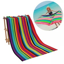 Large Beach Towel Jumbo Bath Sheet Travel Sports Camping Lightweight Bath Towels