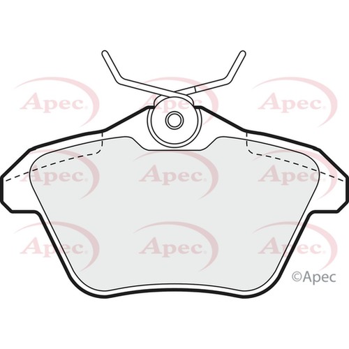 Brake pads set for alfa - set,