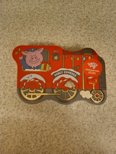 Percy pig christmas train - percy, tin
