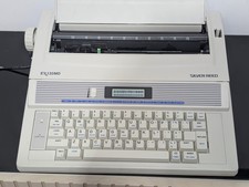 Silver Reed EX133MD Electronic Typewriter TESTED WORKING WITH ORIGINAL MANUALS