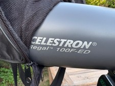 Celestron Regal 100F-ED Spotting Scope. Excellent condition, cover included