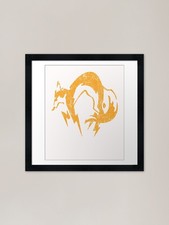FOX HOUND Framed Art Print