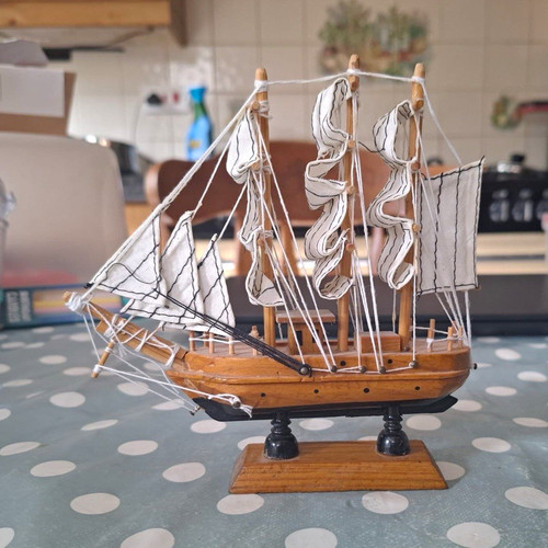 19th century wooden sailing - 19th,