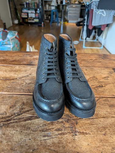 Grenson women black leather - women's,