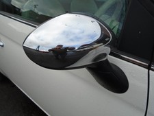 10 FIAT 500 1.2 POP OFFSIDE ELECTRIC DOOR MIRROR-CHROME CAP 07-16 BREAKING CAR