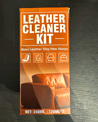 Leather cleaner kit 240ml x - cleaner,