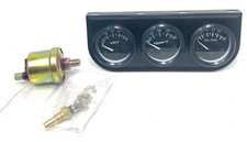 3-in-1 Car 52mm Triple Gauge