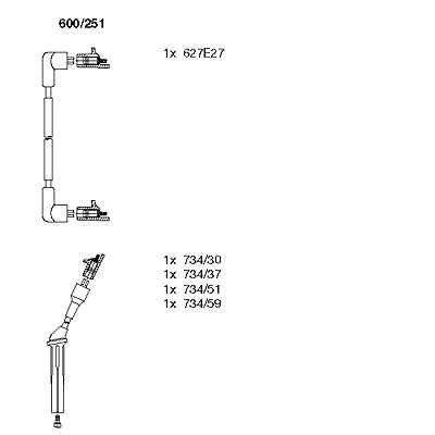 New ignition cable kit for - ignition,