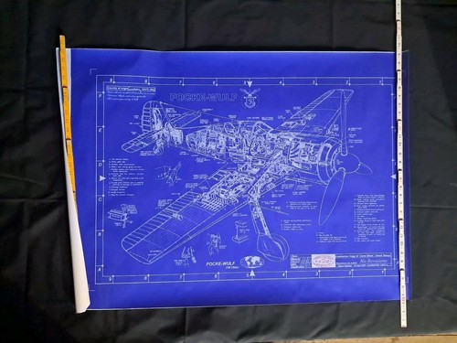 Model airplane large - model, printed