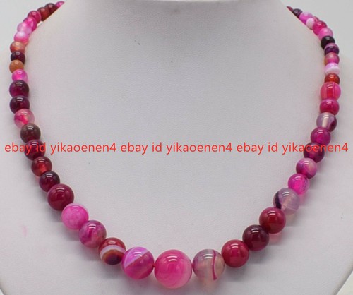 Charming 14mm pink stripe - 6-14mm,