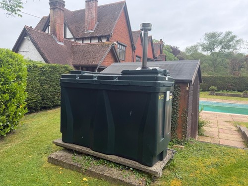 1175l bunded oil tank - 1175l,