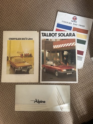 Chrysler 180 alpine talbot - chrysler, 180,