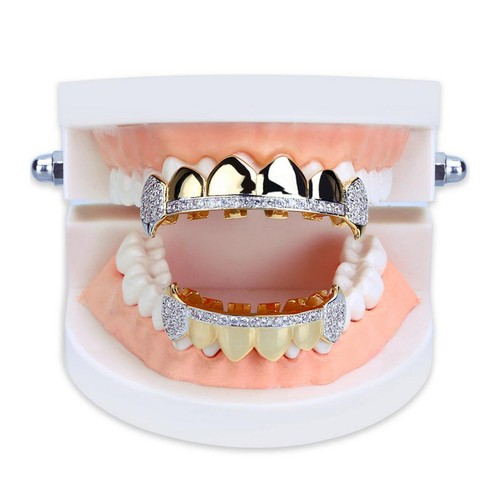Hip hop grills teeth - hip,