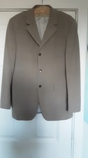Man's Dark Beige Suit