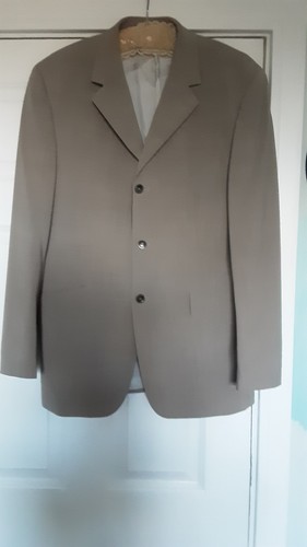 Man dark beige - dark, suit