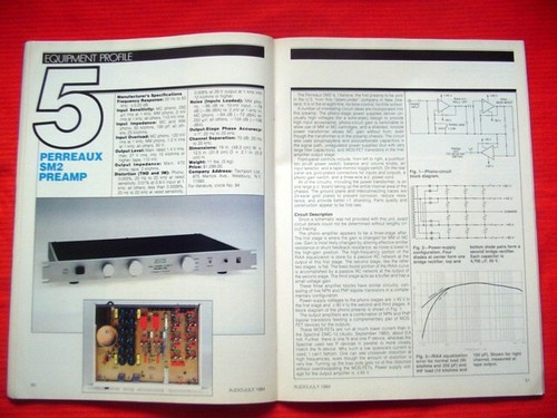 Perreaux sm2 preamplifier - sm2,
