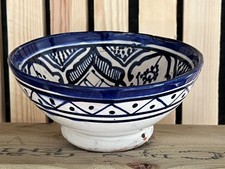 Moroccan Safi Cermaic Bowl