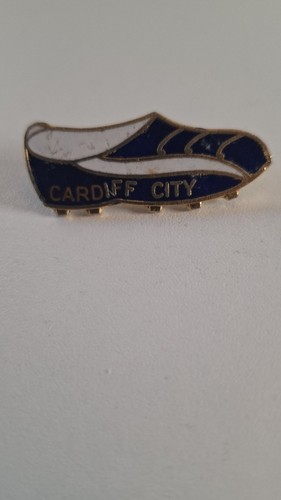Vintage cardiff city enamel - vintage,