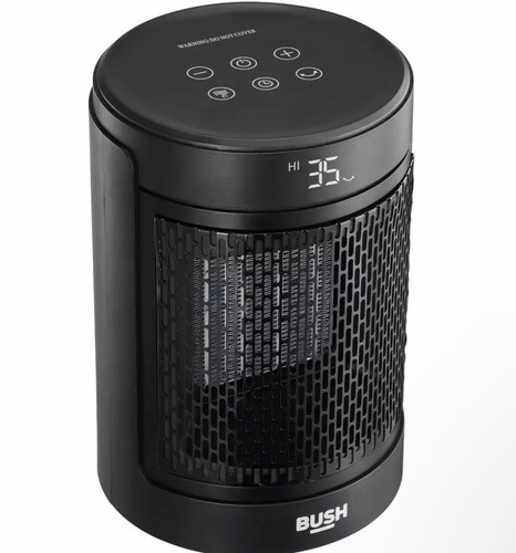 Bush fan heater 5kw - bush, digital