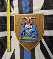 Fife Police Wall Plaque