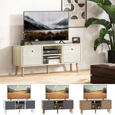 TV Cabinet Unit w/ Shelves