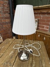 IKEA Arstid Nickel Crome Lamp
