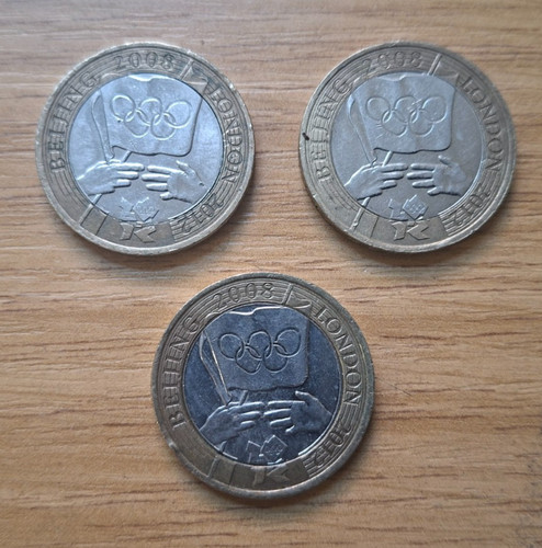 2008 two pounds 2 coin - uk, £2