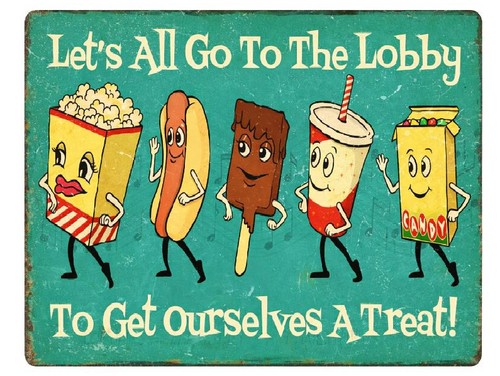 Snack bar vintage sign retro - sign,