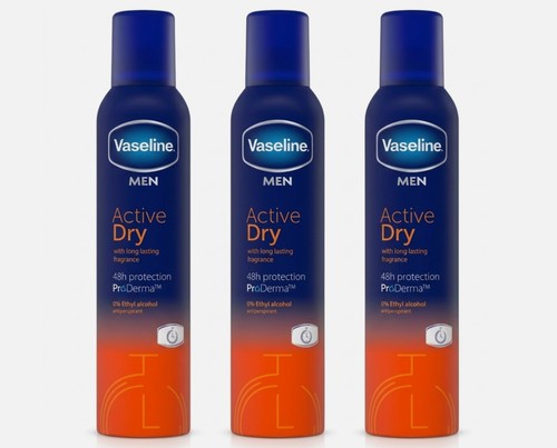Vaseline men active dry - men,