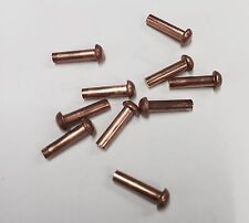 3/32" dia copper rivets 3/8"
