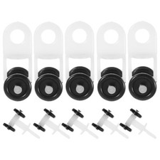 20 Pcs Drapery Rail Sliding