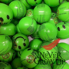 NEON GREEN Smile Face Emoji