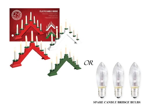 Christmas candle bridge - christmas,
