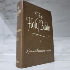 HOLY BIBLE - Revised Standard Version Collins RSV Vintage 1952 Hardcover 