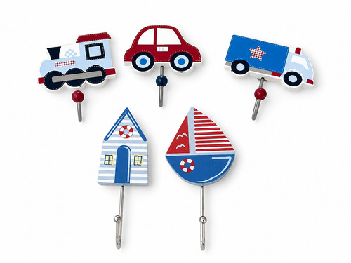Childrens coat hooks - , with