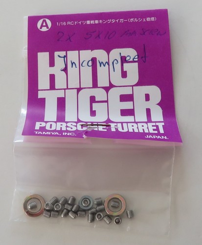 Tamiya king tiger porsche - tamiya,