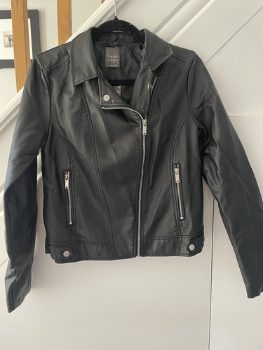 Women faux leather jacket - women's,