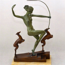 Bronze Statue Female Woman