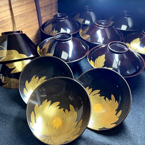 Japanese maki lacquer soup - japanese,