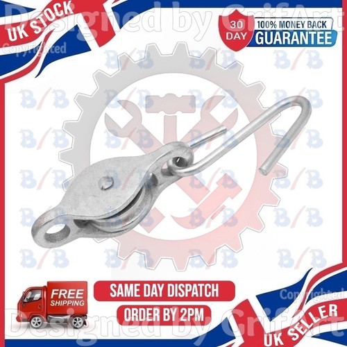 Metal zinc plated - metal, pulley