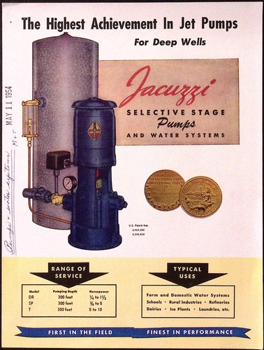1954 jacuzzi selective - 1954, stage