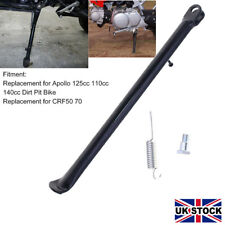 300mm Pit Dirt Bike Bicycle Side Kick Stand + Spring Stand Fit For CRF KLX 125CC