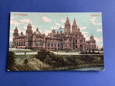 U.K. Scotland Art Galleries Glasgow  Vintage Postcard R46878