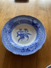 6 Vintage Spode’s “Camilla” blue and white Copeland ~ Dessert/Salad Bowls 