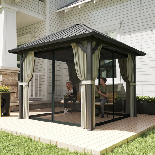 3x3m metal hardtop - metal,
