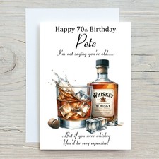 Personalised birthday card - personalised,