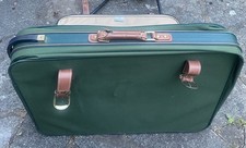 At Michael’s Marks & Spencer Travel green and brown trim suitcase 22” x 30”