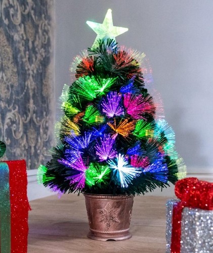 Christmas tree pre lit - tree, green