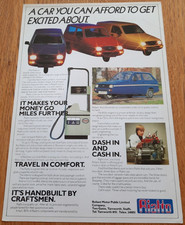 RELIANT RIALTO car brochure