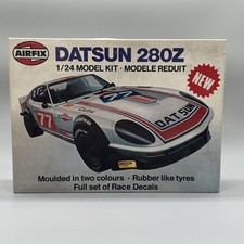 Original Vintage Airfix Datsun 280Z 1/24 Model Kit Unassembled Boxed 06409-1